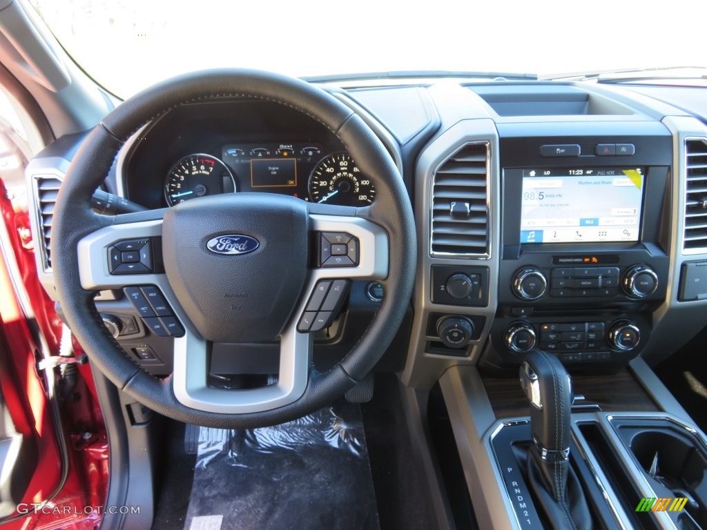 2016 F150 Lariat SuperCrew - Ruby Red / Black photo #23