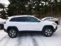 2016 Bright White Jeep Cherokee Trailhawk 4x4  photo #8