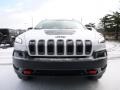 2016 Bright White Jeep Cherokee Trailhawk 4x4  photo #13