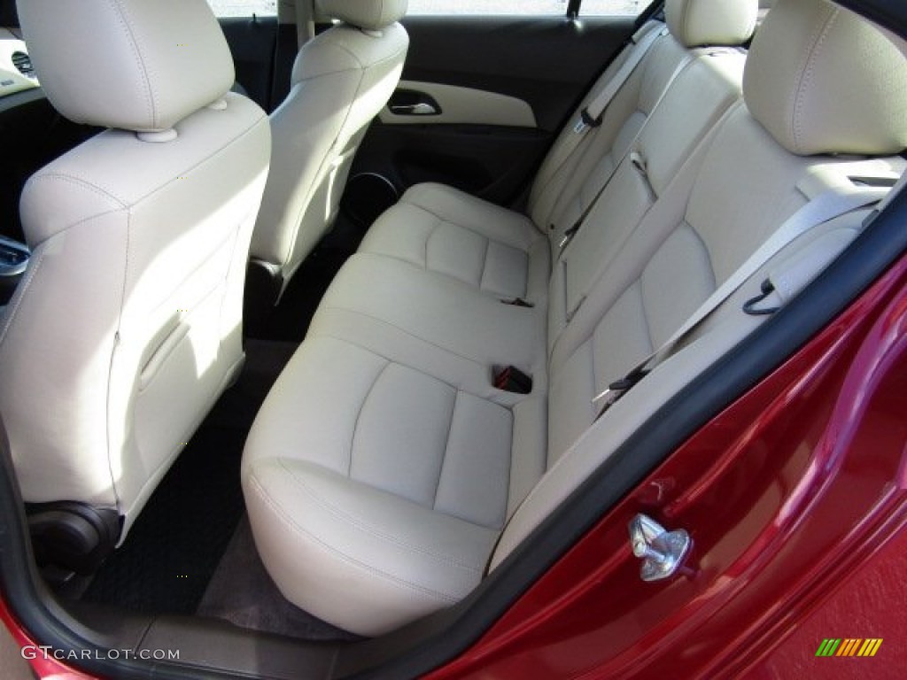 2012 Cruze LTZ - Crystal Red Metallic / Cocoa/Light Neutral photo #20