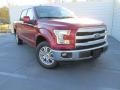 2016 Ruby Red Ford F150 Lariat SuperCrew  photo #1