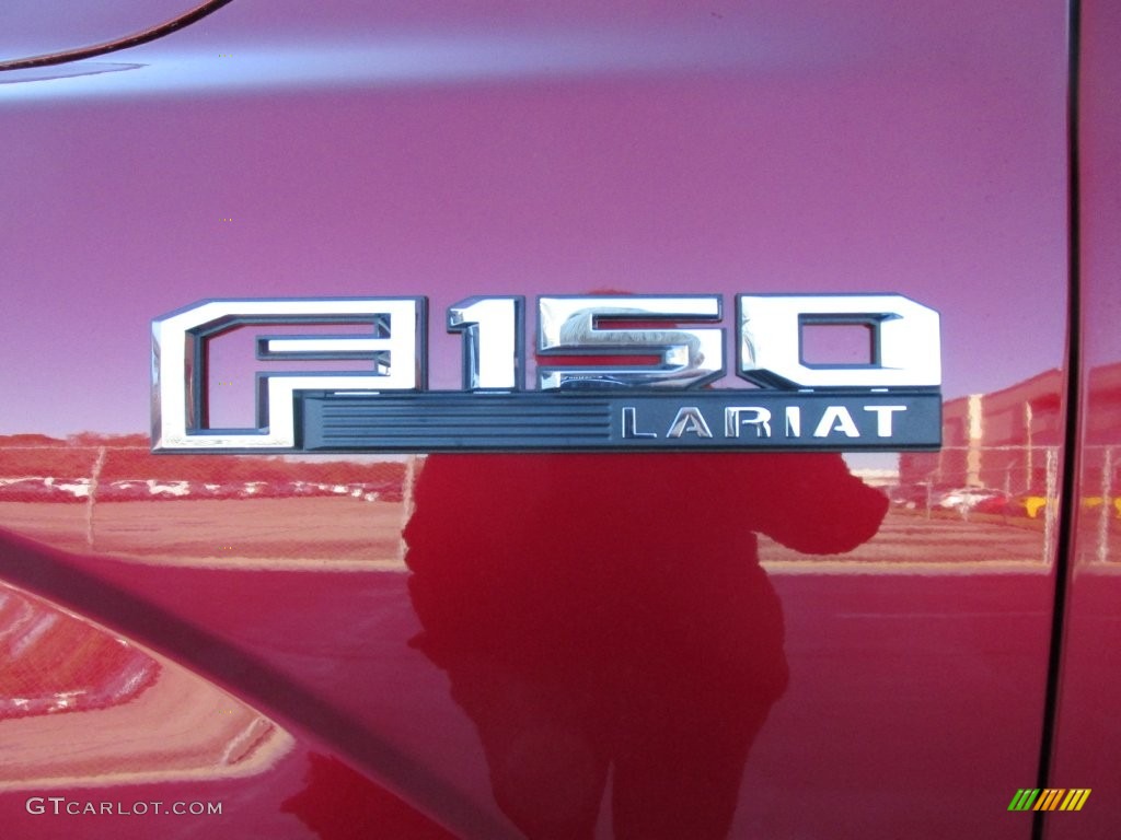 2016 F150 Lariat SuperCrew - Ruby Red / Medium Light Camel photo #13