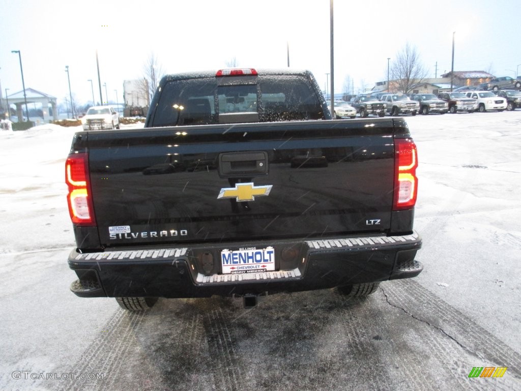 2016 Silverado 1500 LTZ Z71 Crew Cab 4x4 - Black / Jet Black photo #5