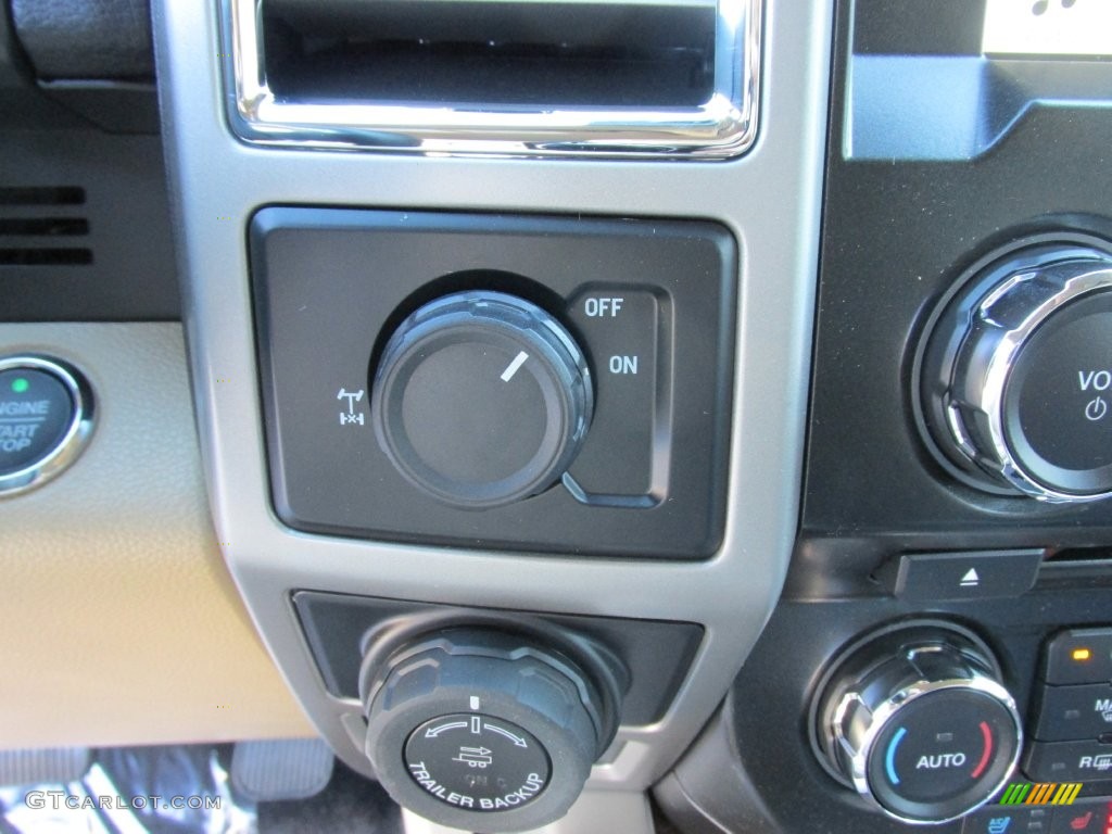 2016 F150 Lariat SuperCrew - Ruby Red / Medium Light Camel photo #27