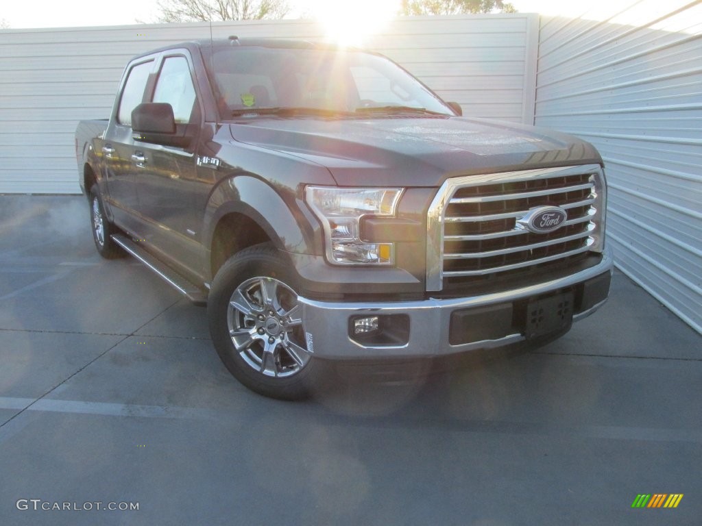 2016 F150 XLT SuperCrew - Magnetic / Medium Earth Gray photo #1