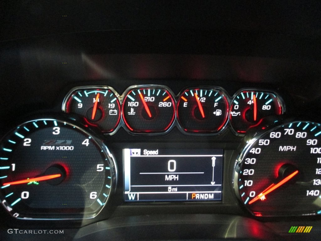 2016 Silverado 1500 LTZ Z71 Crew Cab 4x4 - Black / Jet Black photo #14