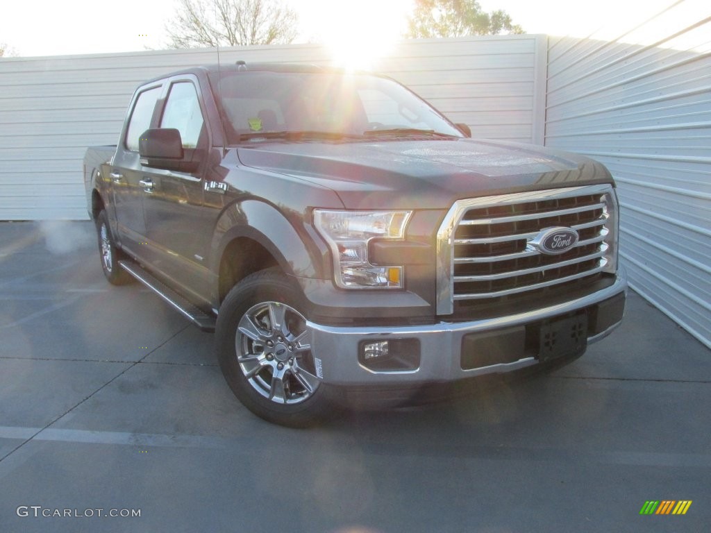2016 F150 XLT SuperCrew - Magnetic / Medium Earth Gray photo #2