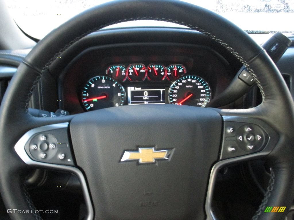 2016 Silverado 1500 LTZ Z71 Crew Cab 4x4 - Black / Jet Black photo #15