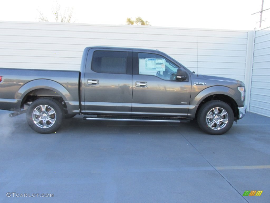 2016 F150 XLT SuperCrew - Magnetic / Medium Earth Gray photo #3