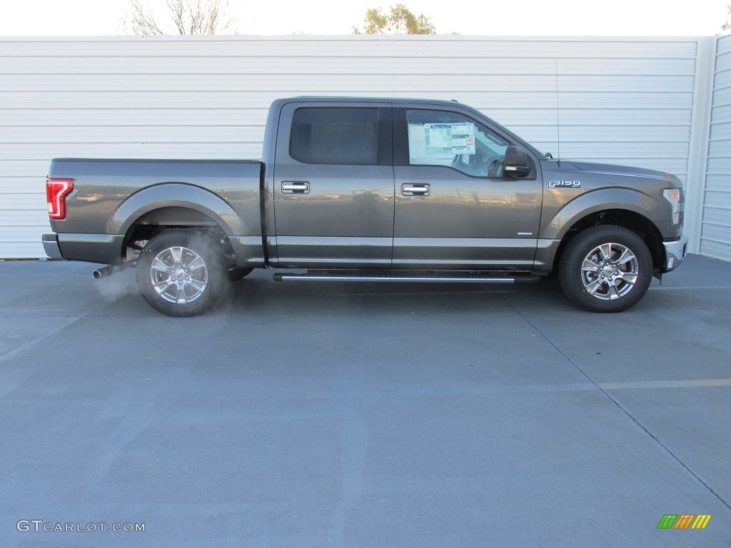 2016 F150 XLT SuperCrew - Magnetic / Medium Earth Gray photo #4