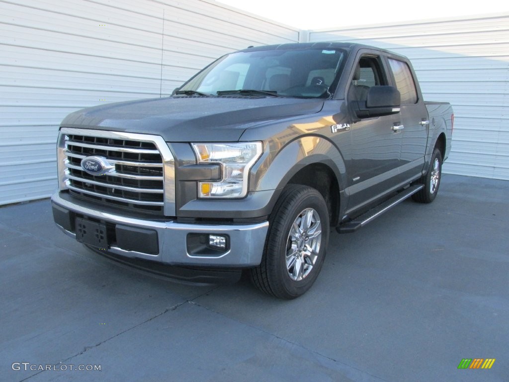 2016 F150 XLT SuperCrew - Magnetic / Medium Earth Gray photo #8