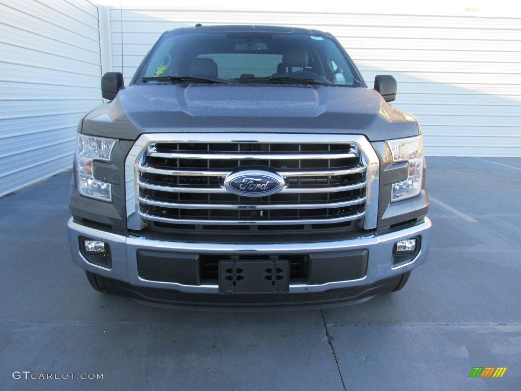 2016 F150 XLT SuperCrew - Magnetic / Medium Earth Gray photo #9