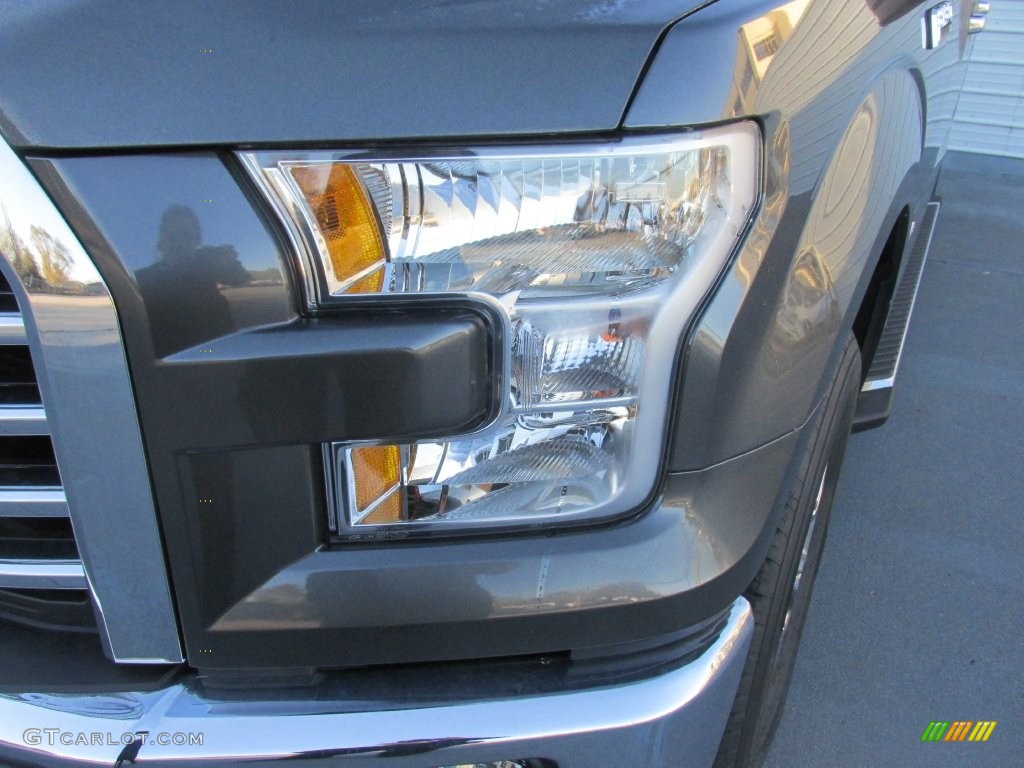 2016 F150 XLT SuperCrew - Magnetic / Medium Earth Gray photo #10