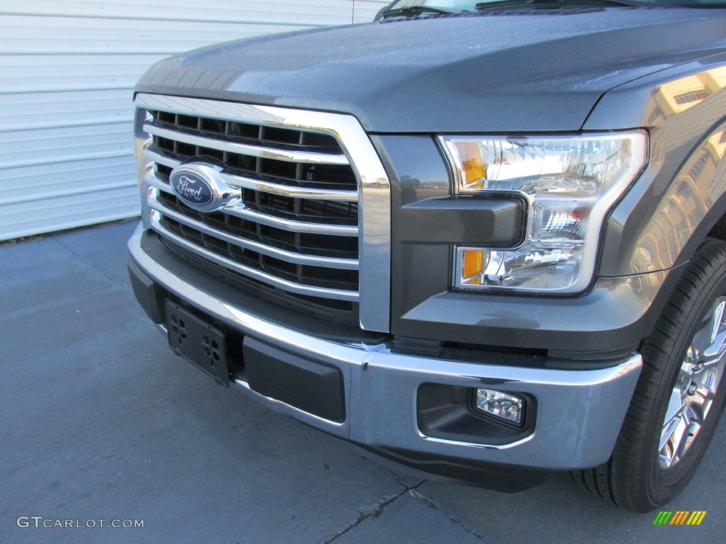 2016 F150 XLT SuperCrew - Magnetic / Medium Earth Gray photo #11