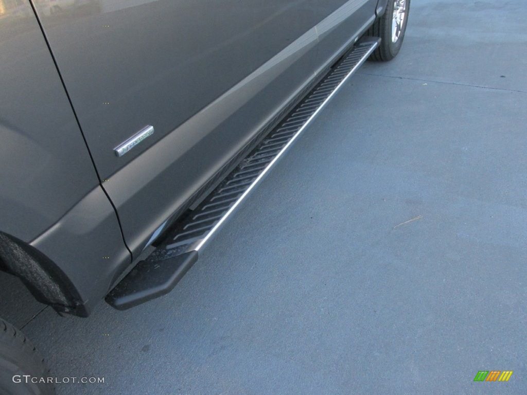 2016 F150 XLT SuperCrew - Magnetic / Medium Earth Gray photo #13
