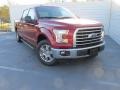 2016 Ruby Red Ford F150 XLT SuperCrew  photo #2