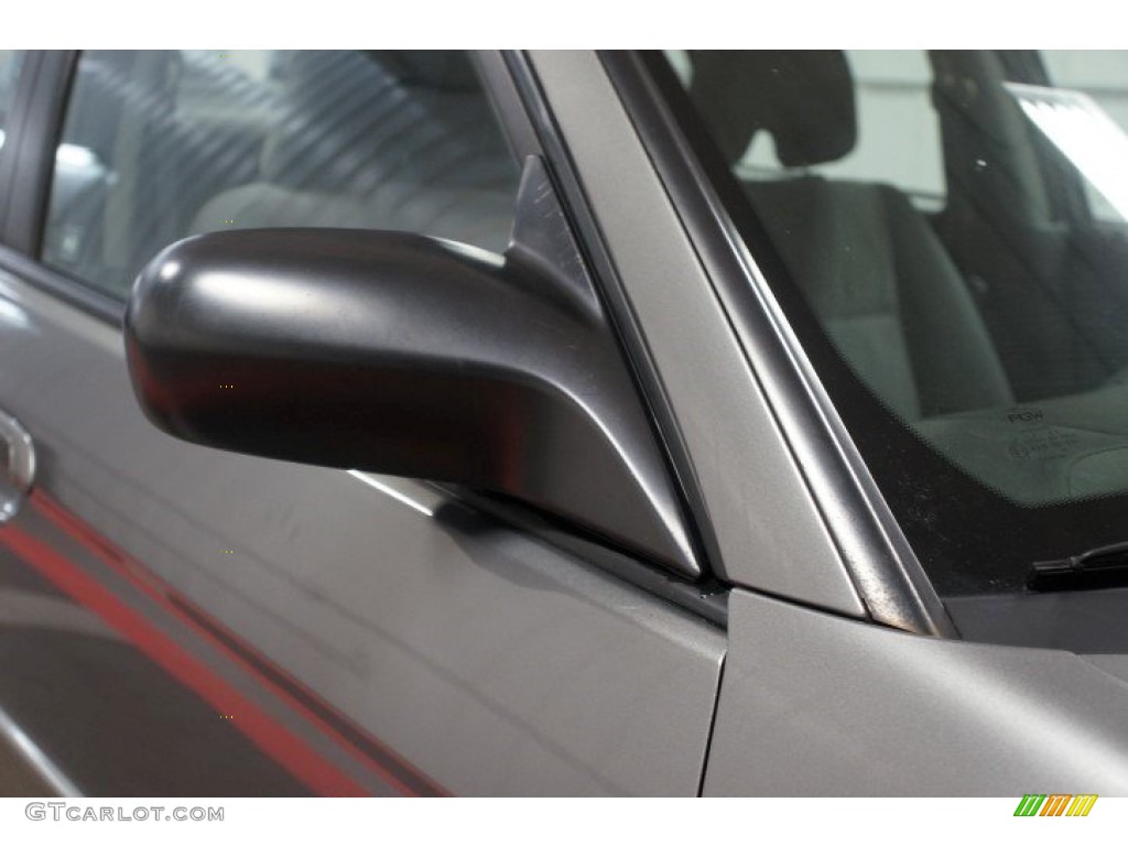 2004 Civic LX Sedan - Magnesium Metallic / Gray photo #54