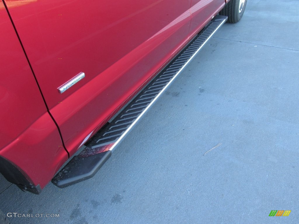2016 F150 XLT SuperCrew - Ruby Red / Medium Earth Gray photo #12