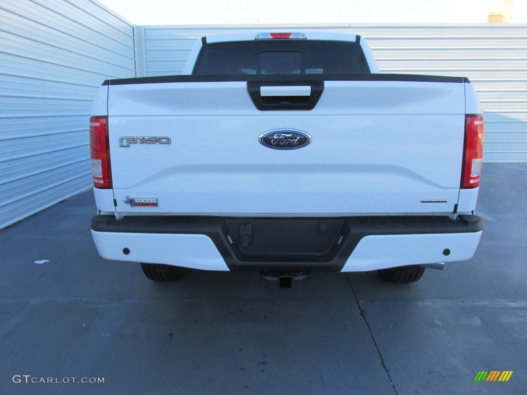 2016 F150 XLT SuperCrew - Oxford White / Black photo #6
