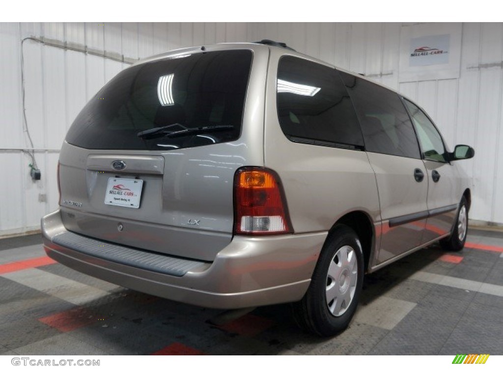 2002 Windstar LX - Light Parchment Gold Metallic / Medium Parchment Beige photo #8