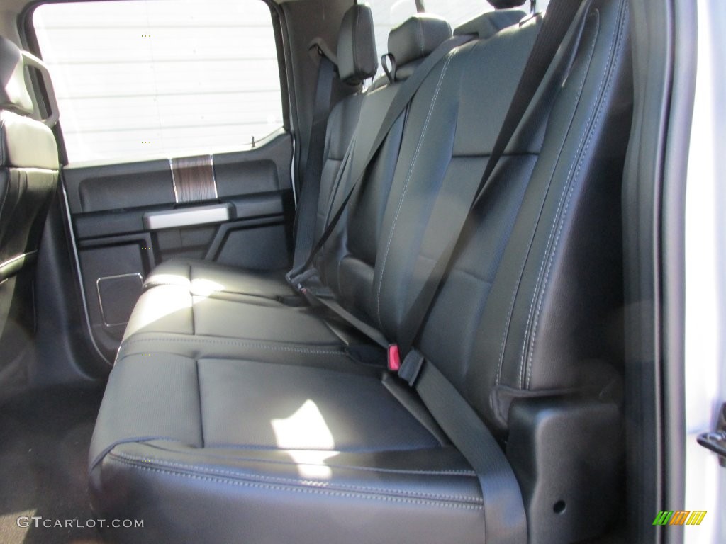 2016 F150 Lariat SuperCrew 4x4 - Ingot Silver / Black photo #18
