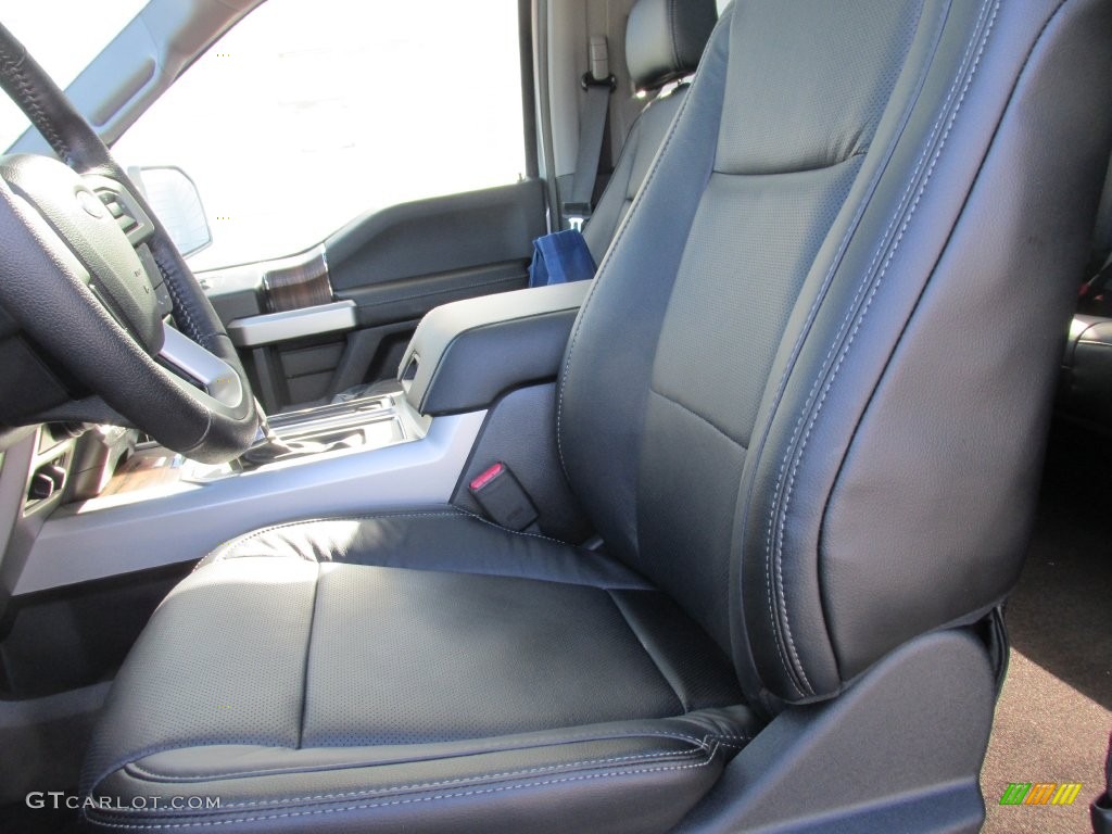 2016 F150 Lariat SuperCrew 4x4 - Ingot Silver / Black photo #21