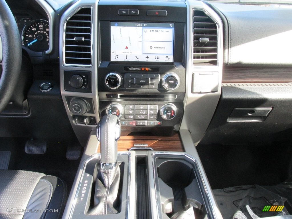2016 F150 Lariat SuperCrew 4x4 - Ingot Silver / Black photo #25