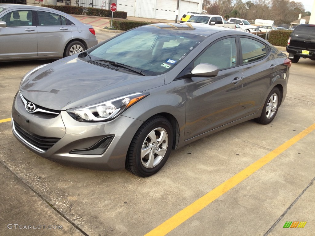 2014 Elantra SE Sedan - Gray / Gray photo #2