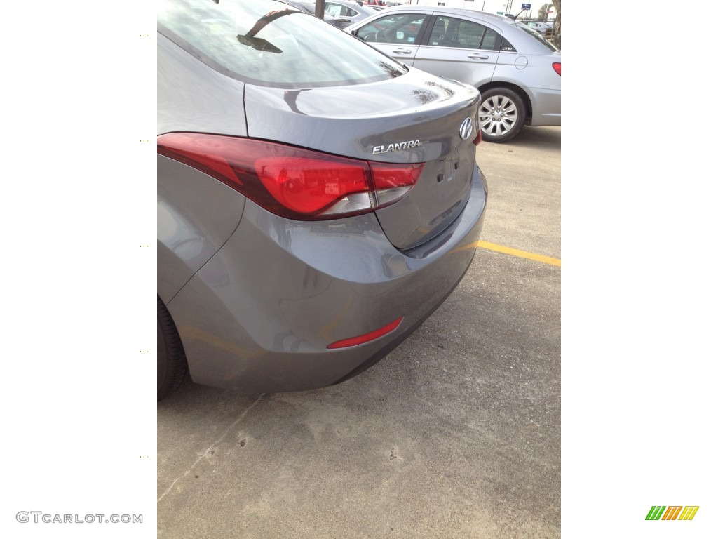 2014 Elantra SE Sedan - Gray / Gray photo #4