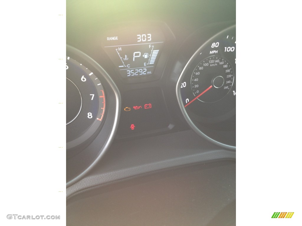 2014 Elantra SE Sedan - Gray / Gray photo #7