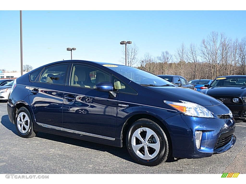 Nautical Blue Metallic Toyota Prius 3rd Gen