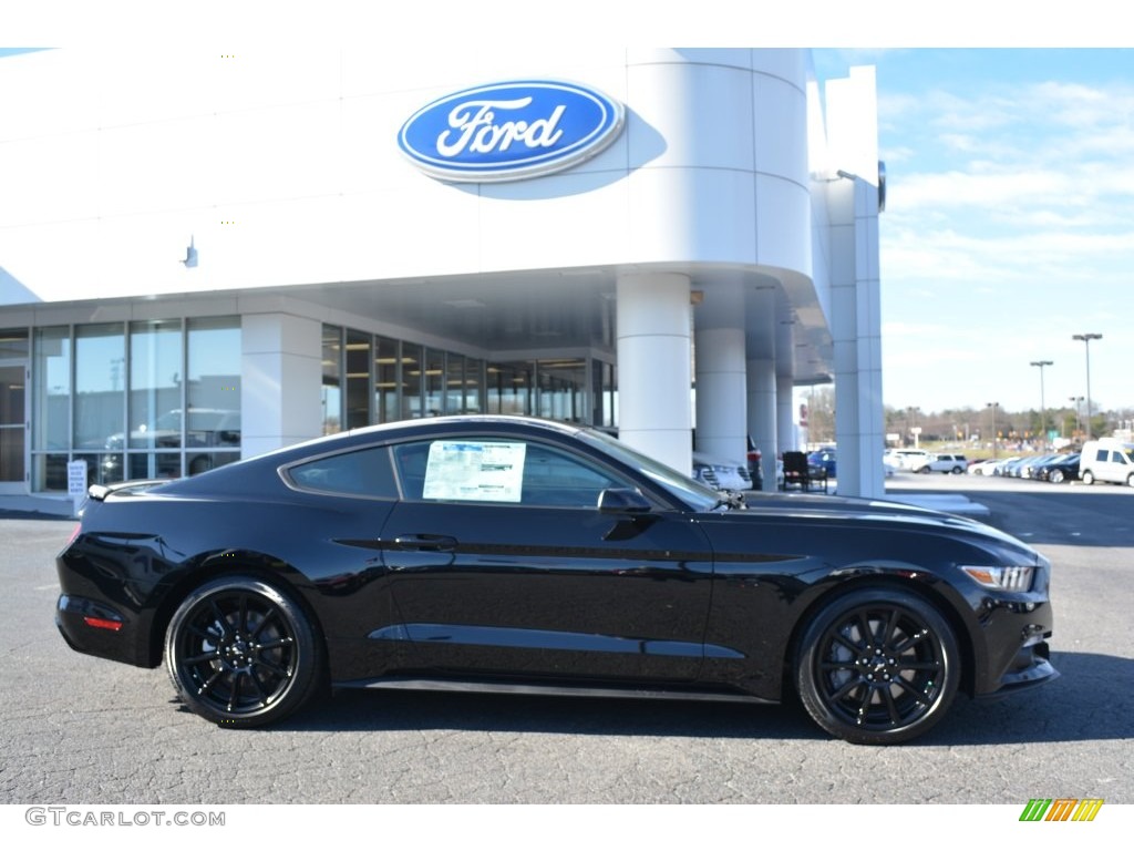 2016 Mustang GT Coupe - Shadow Black / Ebony photo #2