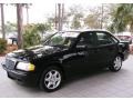 1999 Black Mercedes-Benz C 230 Kompressor Sedan  photo #2