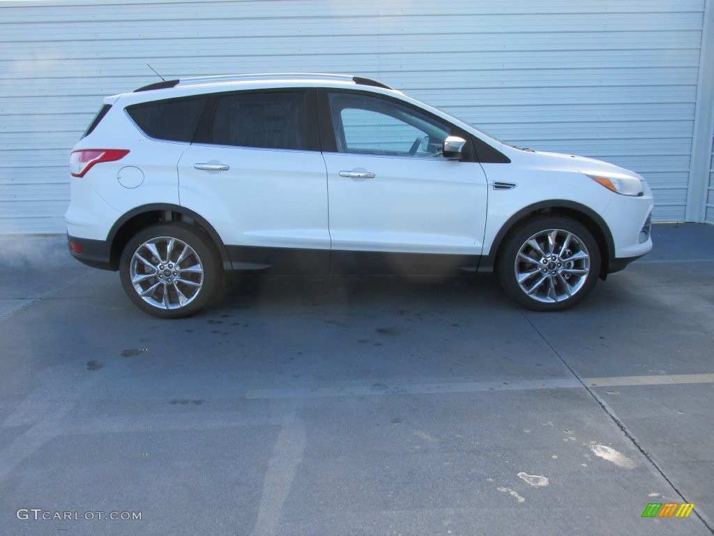 2016 Escape SE - White Platinum Metallic / Charcoal Black photo #3