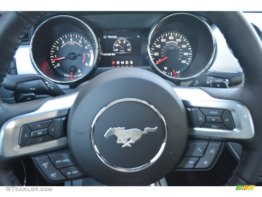 2016 Mustang GT Premium Coupe - Ingot Silver Metallic / Ebony photo #18