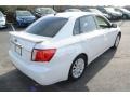Satin White Pearl - Impreza 2.5i Premium Sedan Photo No. 6
