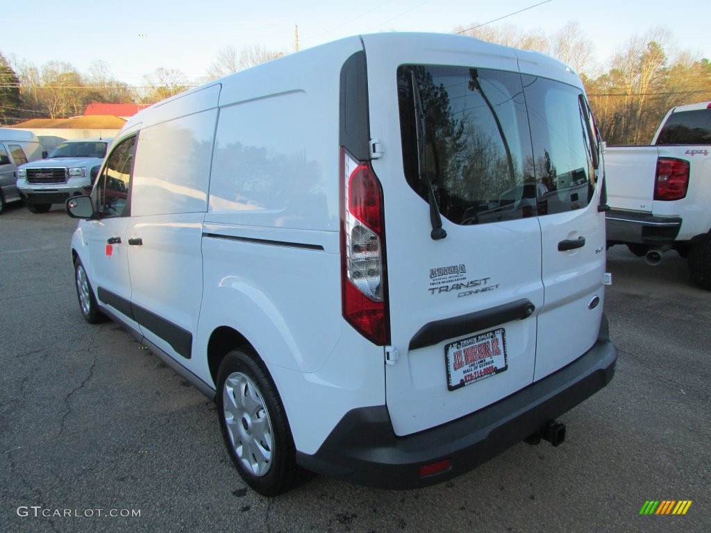 2014 Transit Connect XLT Van - Frozen White / Charcoal Black photo #4