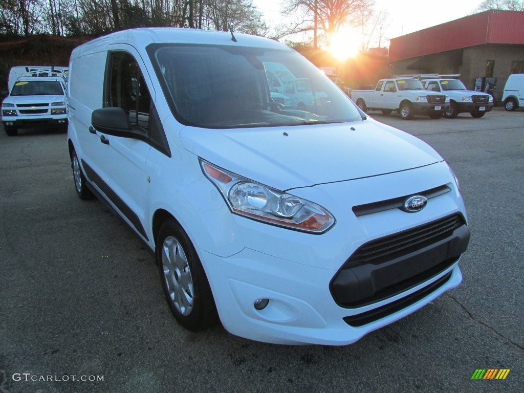 2014 Transit Connect XLT Van - Frozen White / Charcoal Black photo #5
