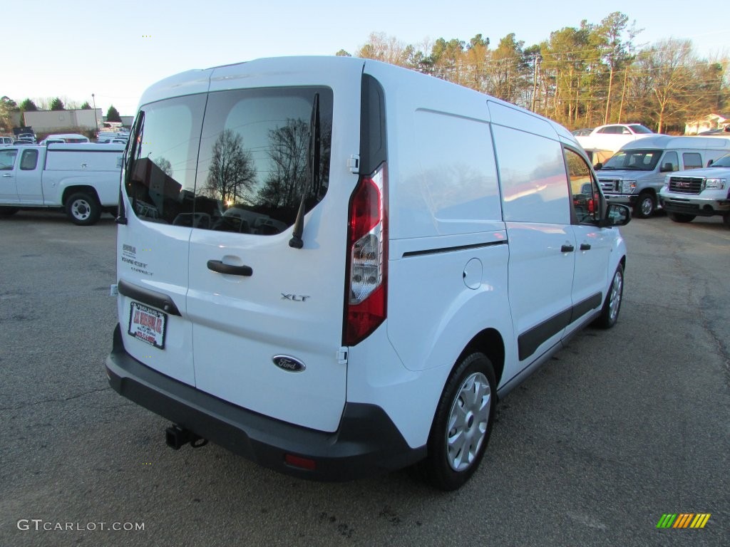 2014 Transit Connect XLT Van - Frozen White / Charcoal Black photo #7