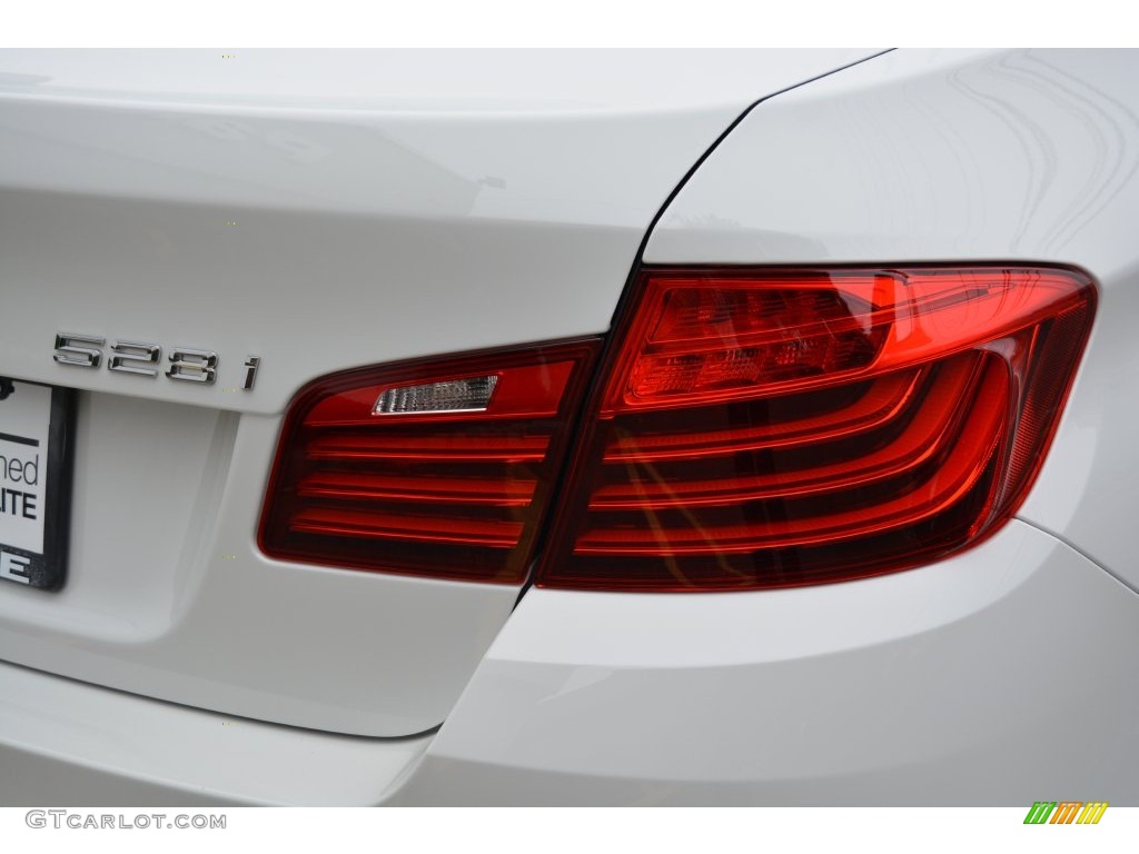 2016 5 Series 528i xDrive Sedan - Alpine White / Cinnamon Brown photo #22