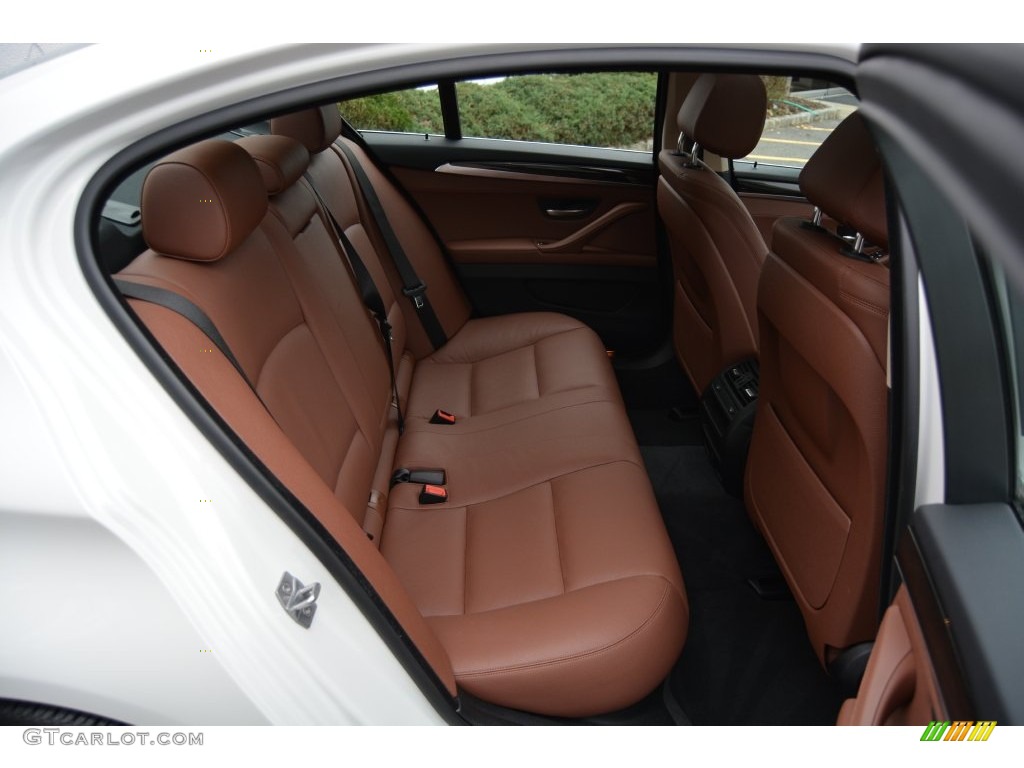 2016 5 Series 528i xDrive Sedan - Alpine White / Cinnamon Brown photo #24