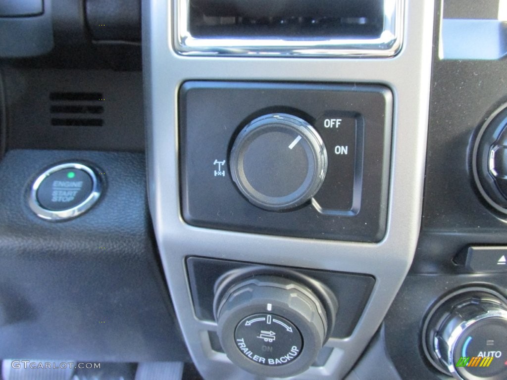 2016 F150 Lariat SuperCrew - White Platinum / Black photo #28