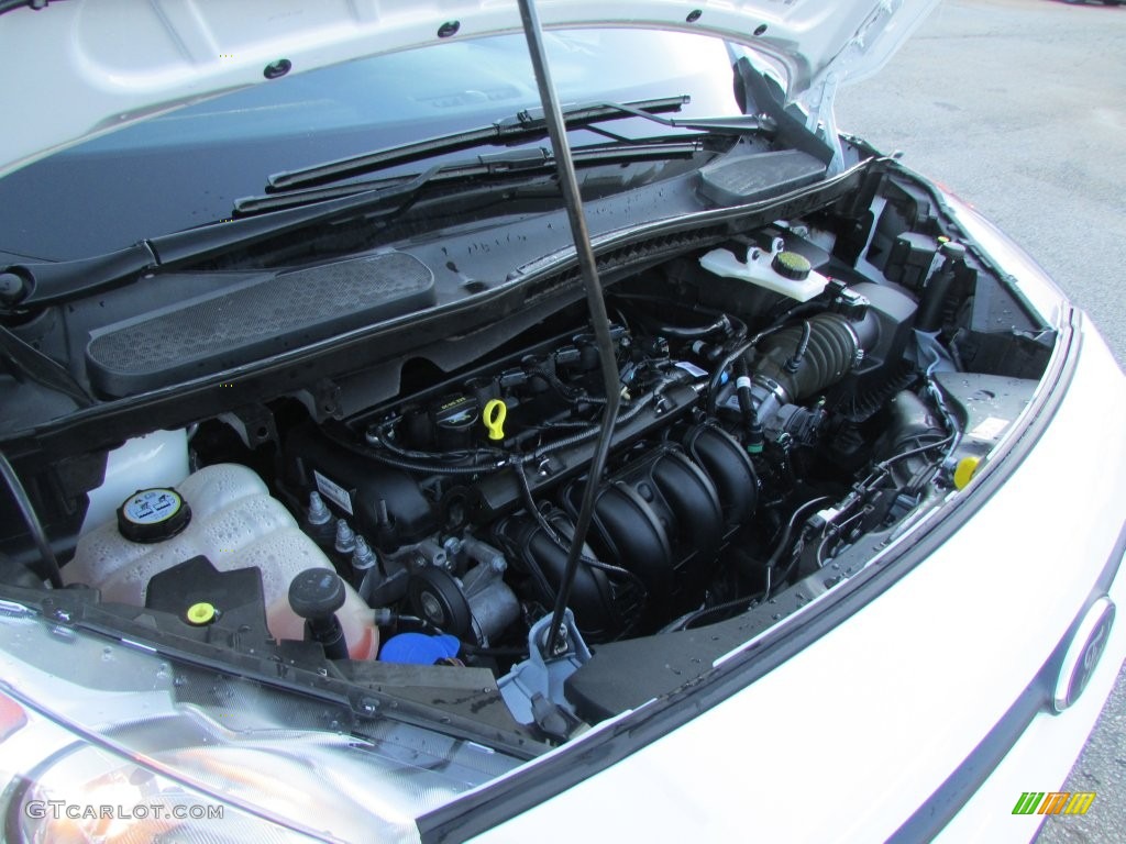 2014 Transit Connect XLT Van - Frozen White / Charcoal Black photo #20