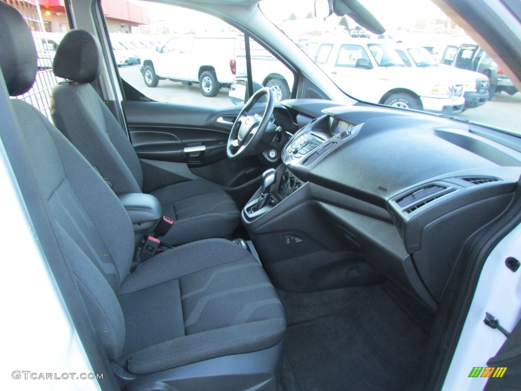 2014 Transit Connect XLT Van - Frozen White / Charcoal Black photo #24