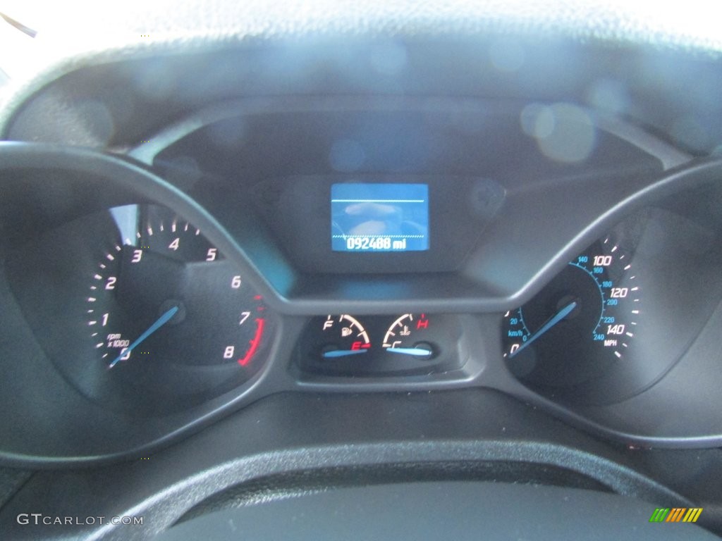 2014 Transit Connect XLT Van - Frozen White / Charcoal Black photo #31