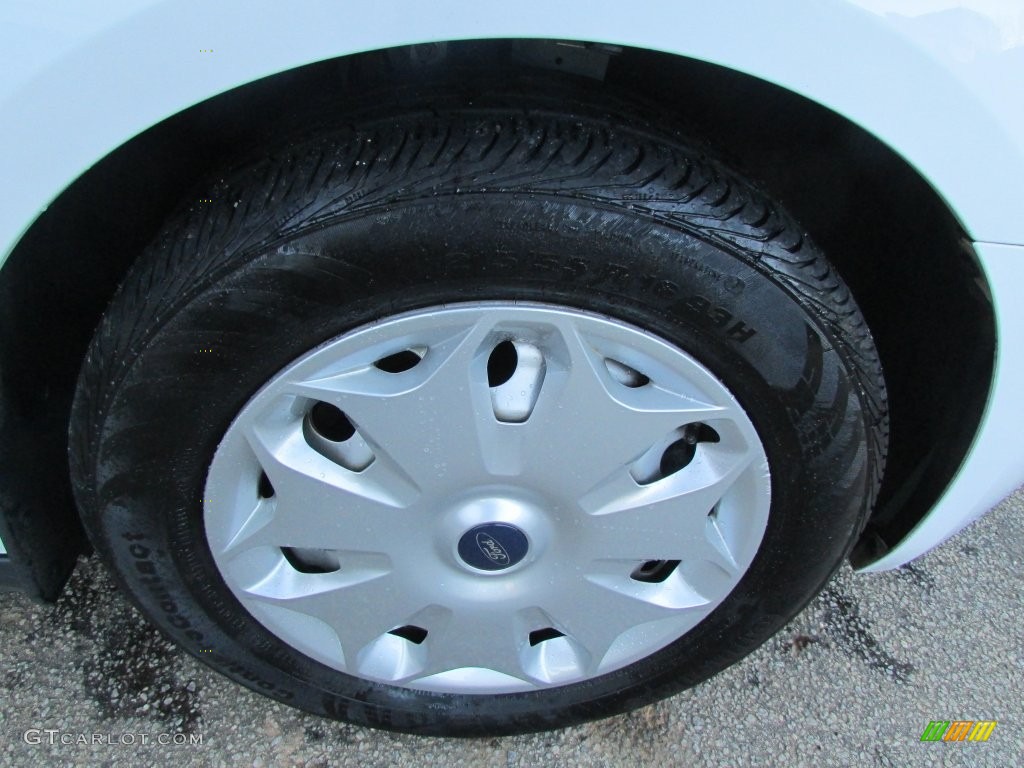 2014 Transit Connect XLT Van - Frozen White / Charcoal Black photo #45