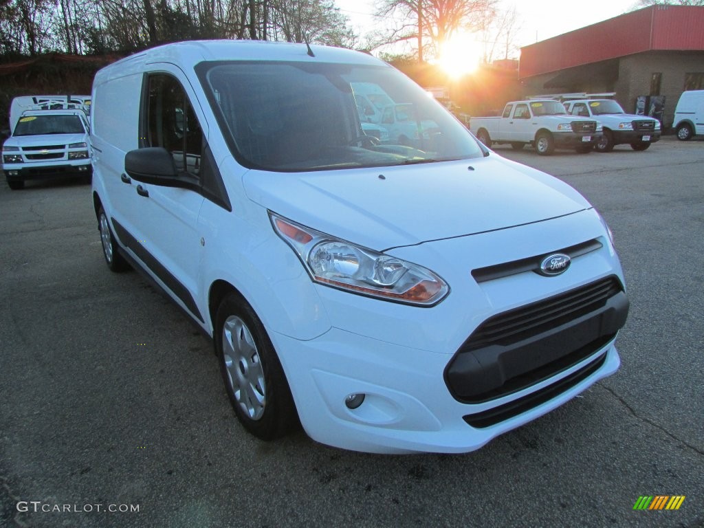 2014 Transit Connect XLT Van - Frozen White / Charcoal Black photo #47
