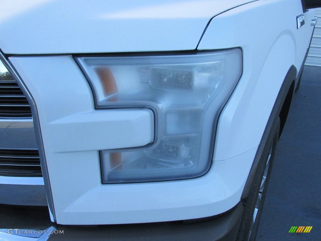 2016 F150 King Ranch SuperCrew - White Platinum / King Ranch Java photo #9