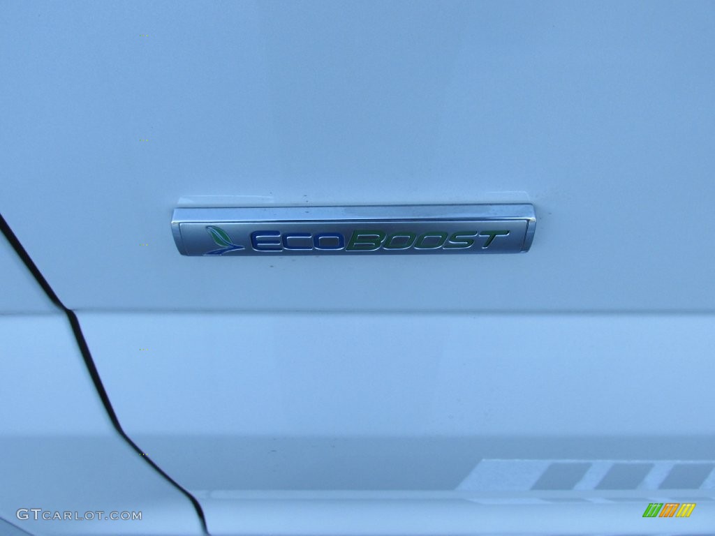2016 F150 Lariat SuperCrew - White Platinum / Black photo #15