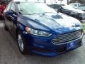 2016 Deep Impact Blue Metallic Ford Fusion SE  photo #1